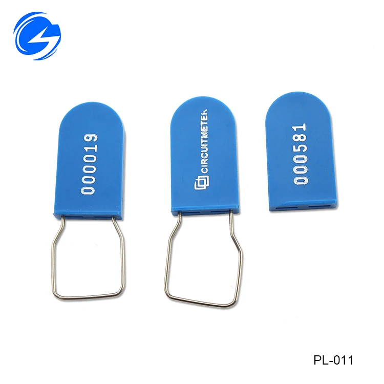 Good User Reputation for Free Samples Bar Coded Padlock And Serial Numbers plastic seal hang seal tag plastic seal security