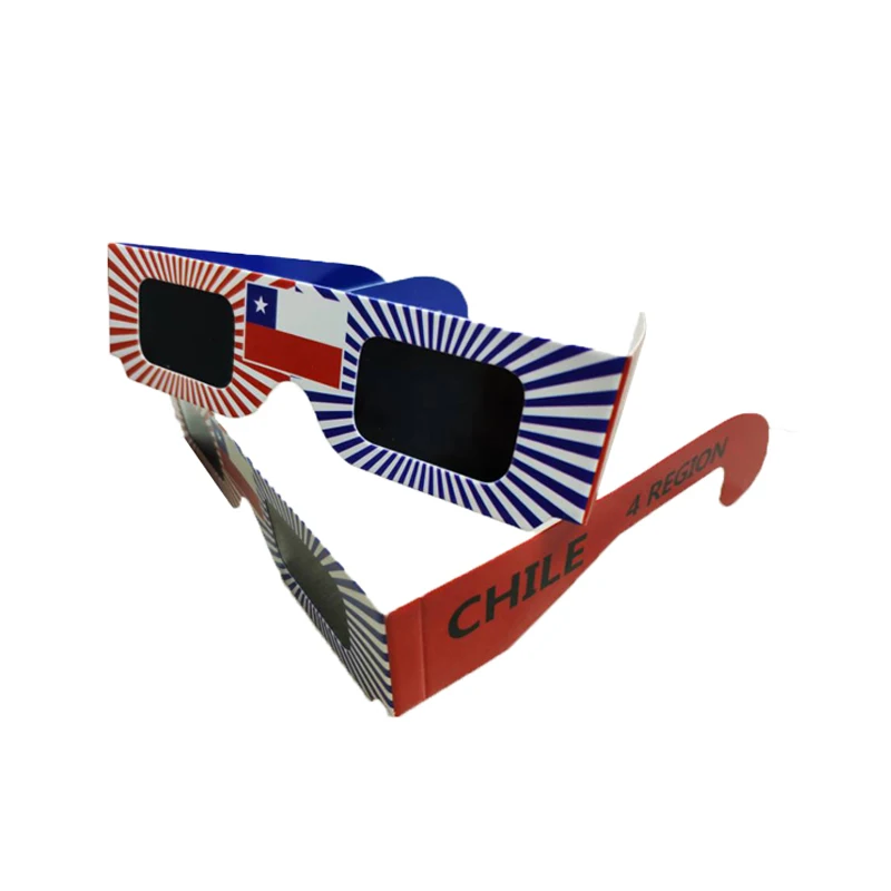 Paper Solar Eclipse Sun Shade 3D Glasses Eclipse Solar Glasses