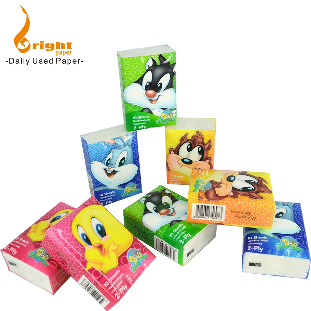 Customized advertising  Mini Facial  Pocket Tissue