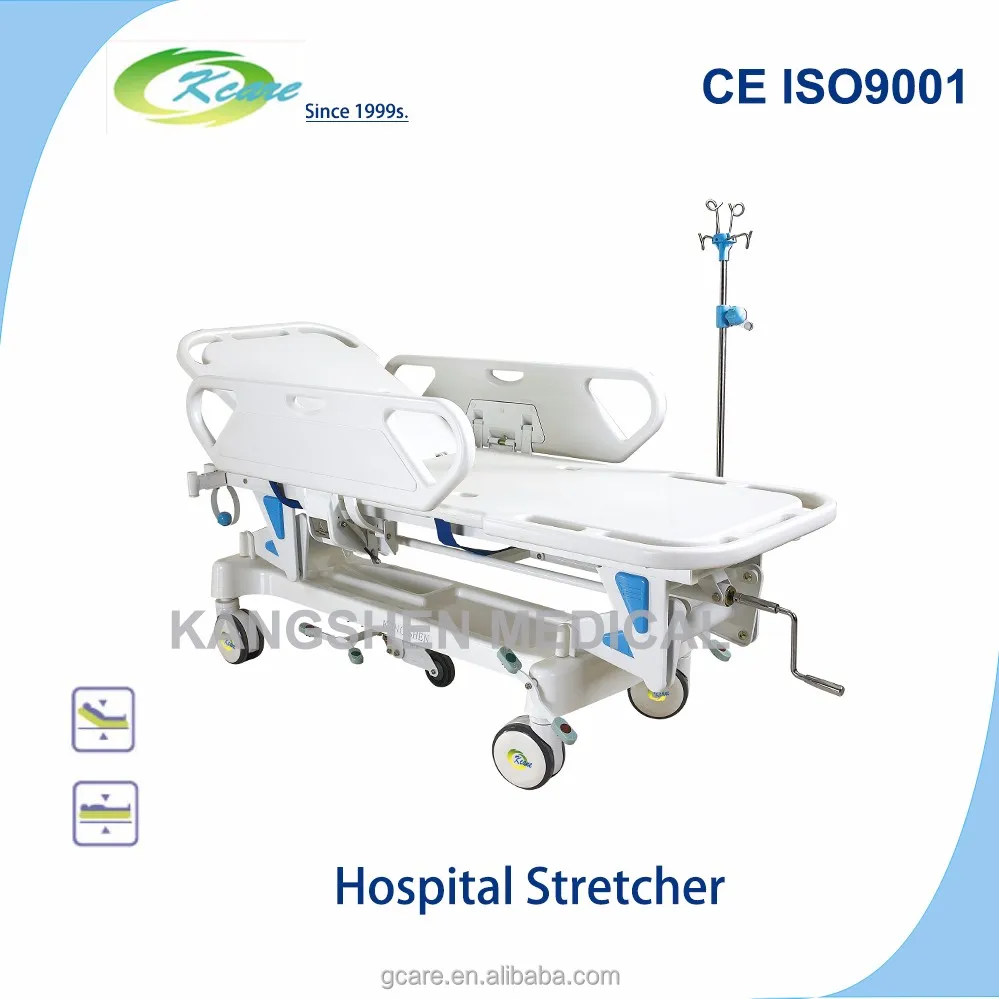 Больницы Передачи пациента и ручной регулировкой носилки кровать, цена