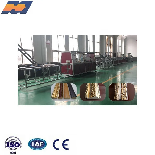 PS frame extruder PS photo profile extrusion line