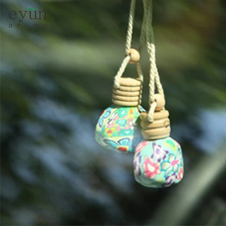 
Eyun F07 car fragrance glass bottle organic aromatic reed diffuser 