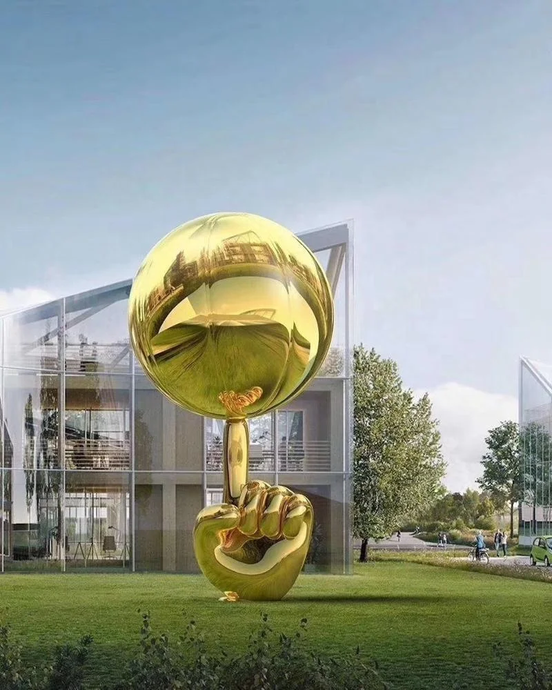 Скульптура из нержавеющей стали, 2000 мм