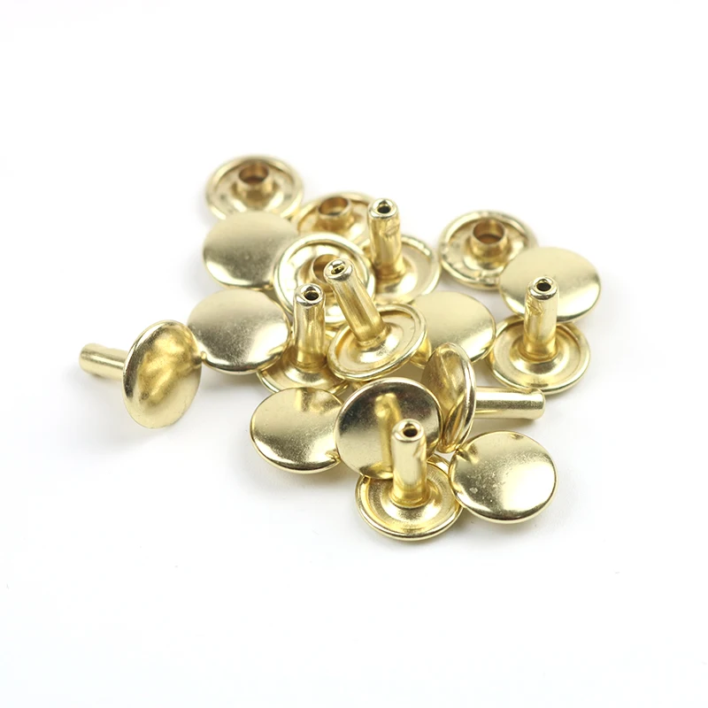 Good Price Factory Direct Supply Gold Textile Rivet