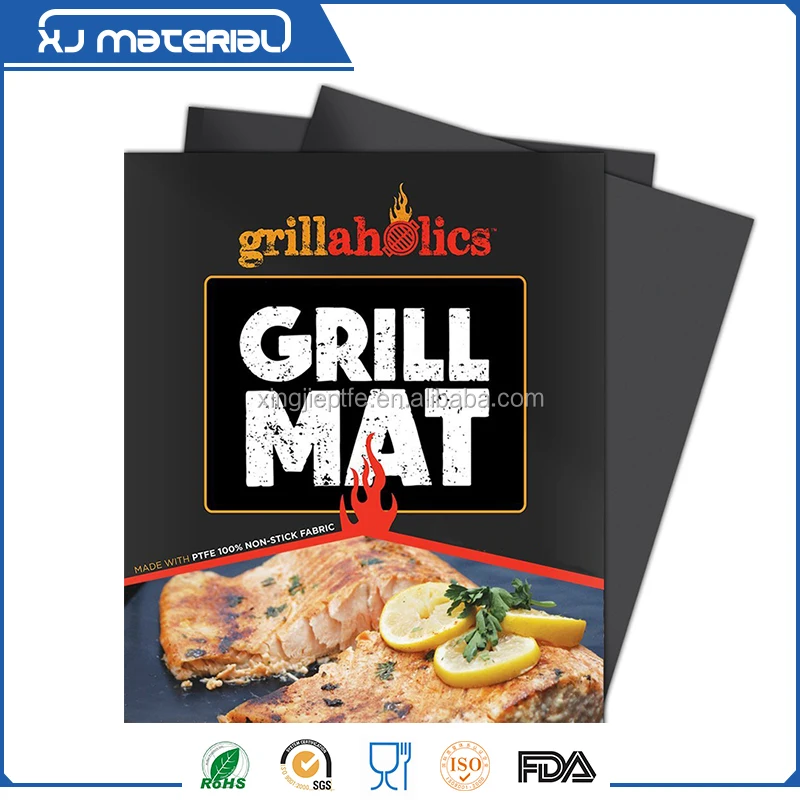 Черный цвет тефлон барбекю и гриль мат