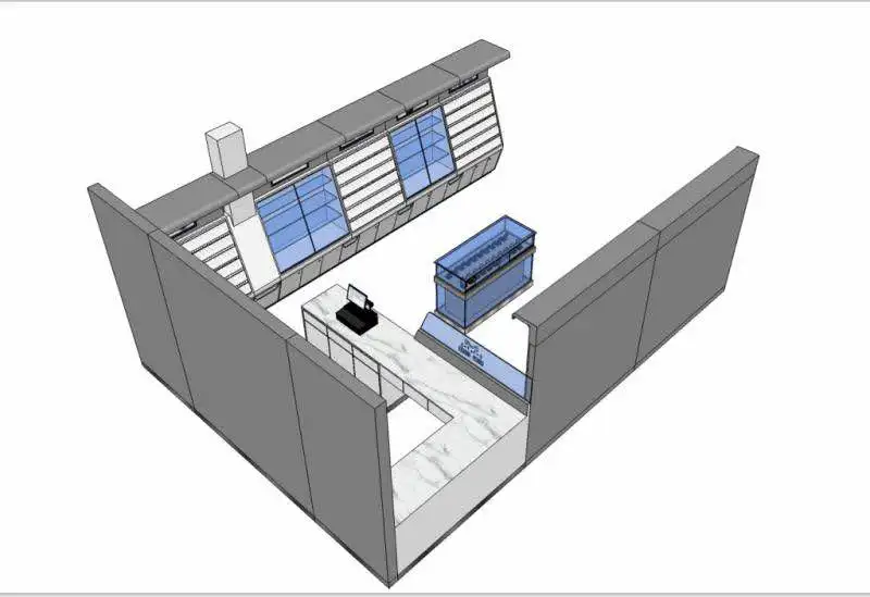 
Cell Phone Shop Design Mobile Phone Shop Fitting Display Cabinet Retail Cell Phone Kiosk Store Furniture 