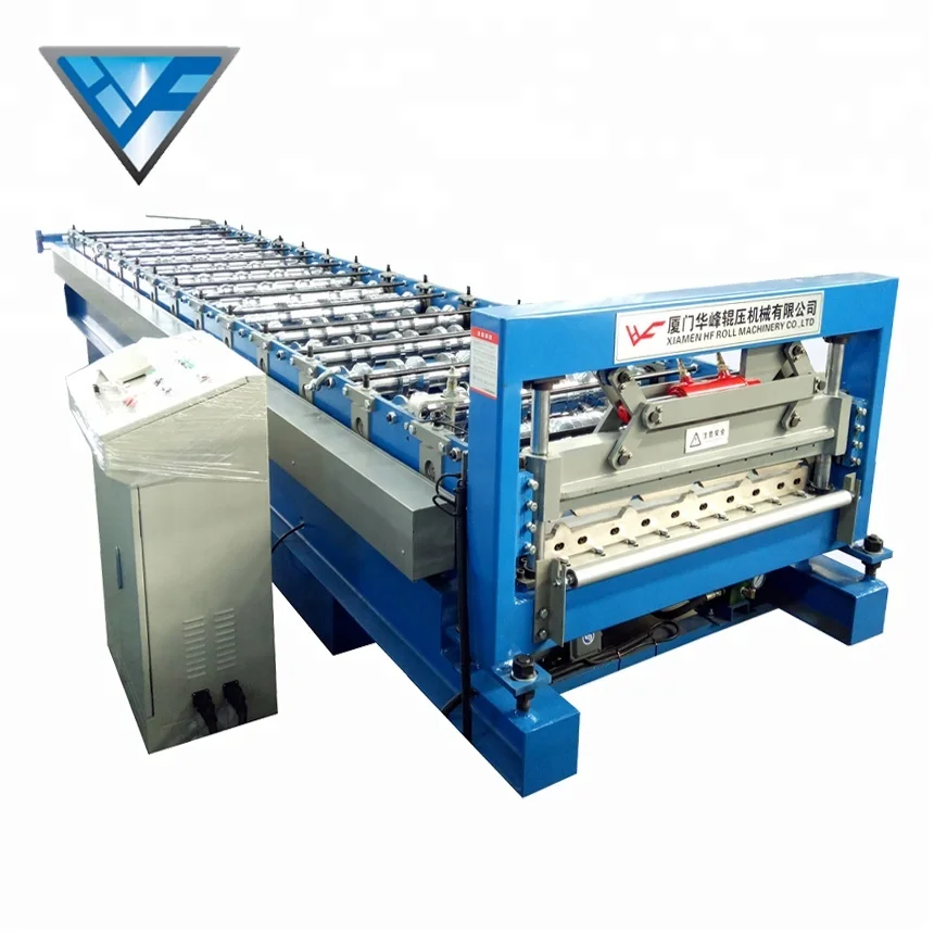 Color Steel IBR Sheet Roof Panel Cold Roll Forming Machine YX23-845