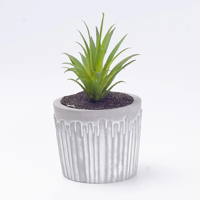 Home Decoration Use and Yes Handmade cement candle jar & holder