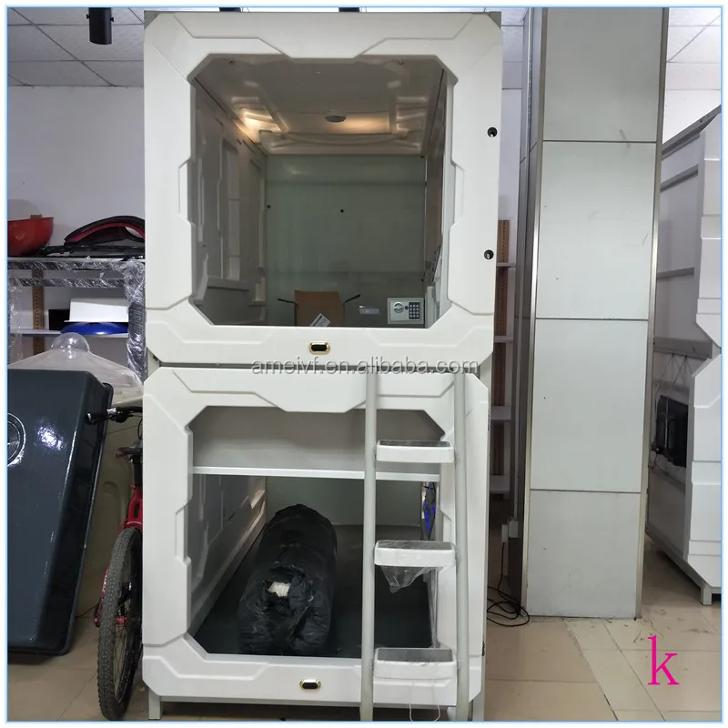 
Latest bespoke modern vaccum forming space capsule hotel 