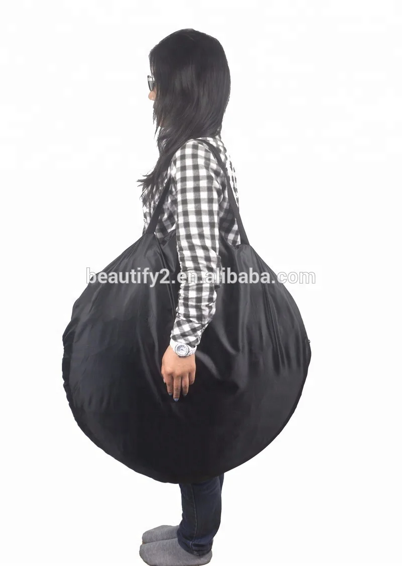 Черная Водонепроницаемая распылительная палатка, распылительная палатка, упакованная в сумку для переноски