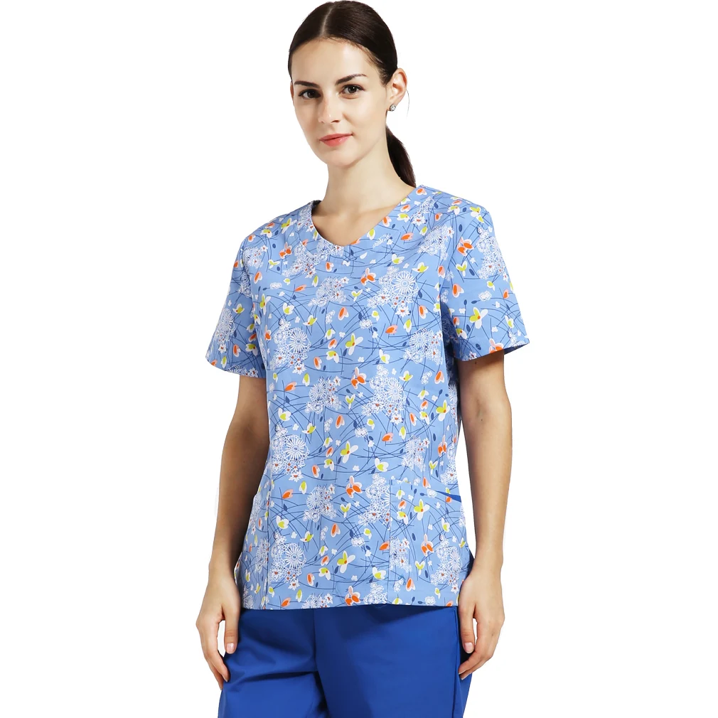 Uniformes medicos China uniformes medicos establece nuevo estilo mujer azul uniforme de enfermera
