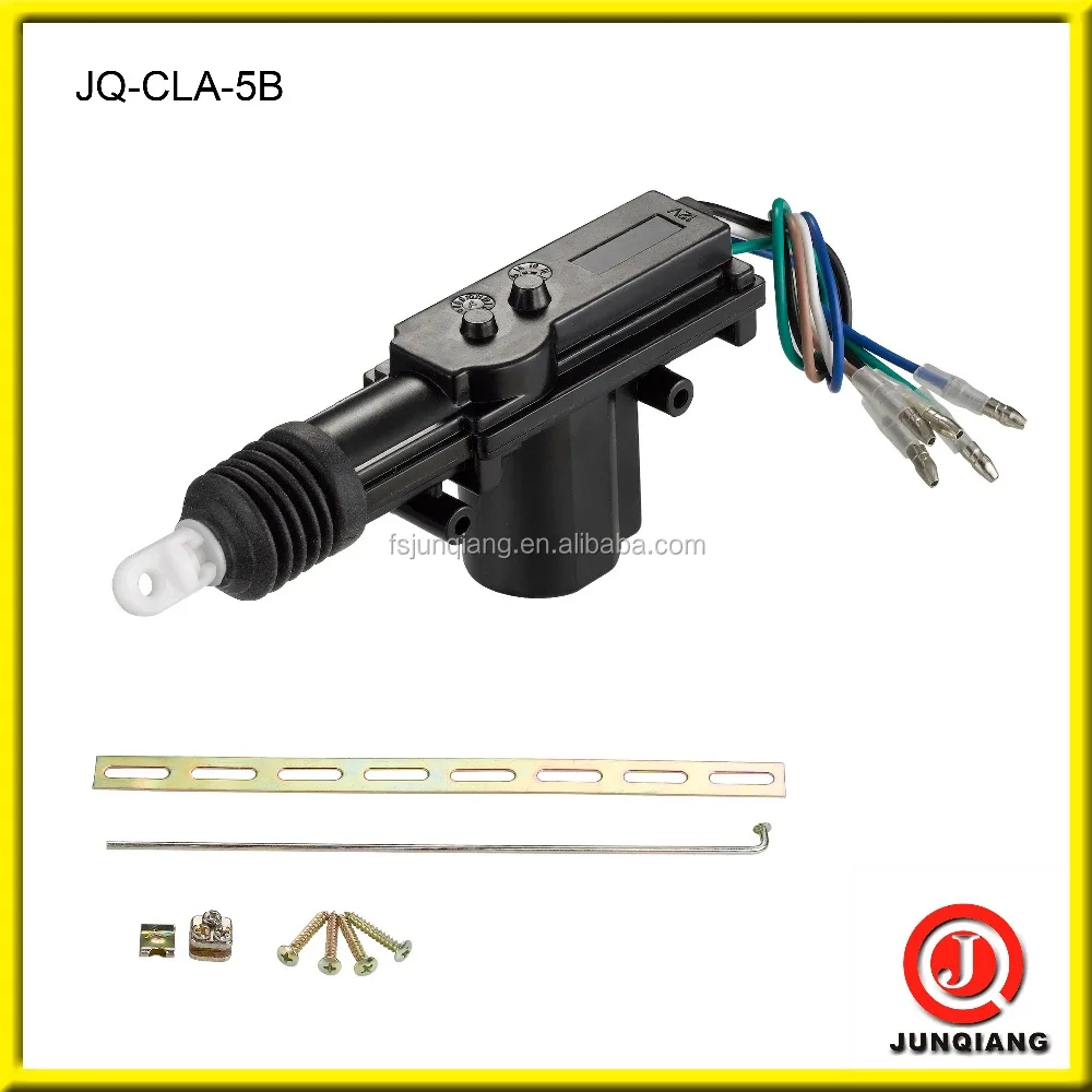 
Central Locking System with New Gun Type Actuators and Cable Protection 