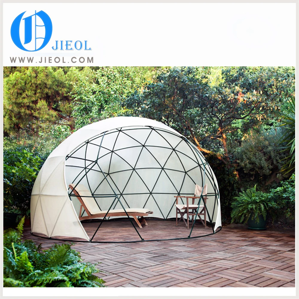 
 Рама из нержавеющей стали и ПВХ покрытие форме купола палаток  