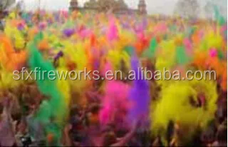 safety celebration Party Cannon Colorful blaster pink color holi powder for gender reveal baby shower color run stage sfx