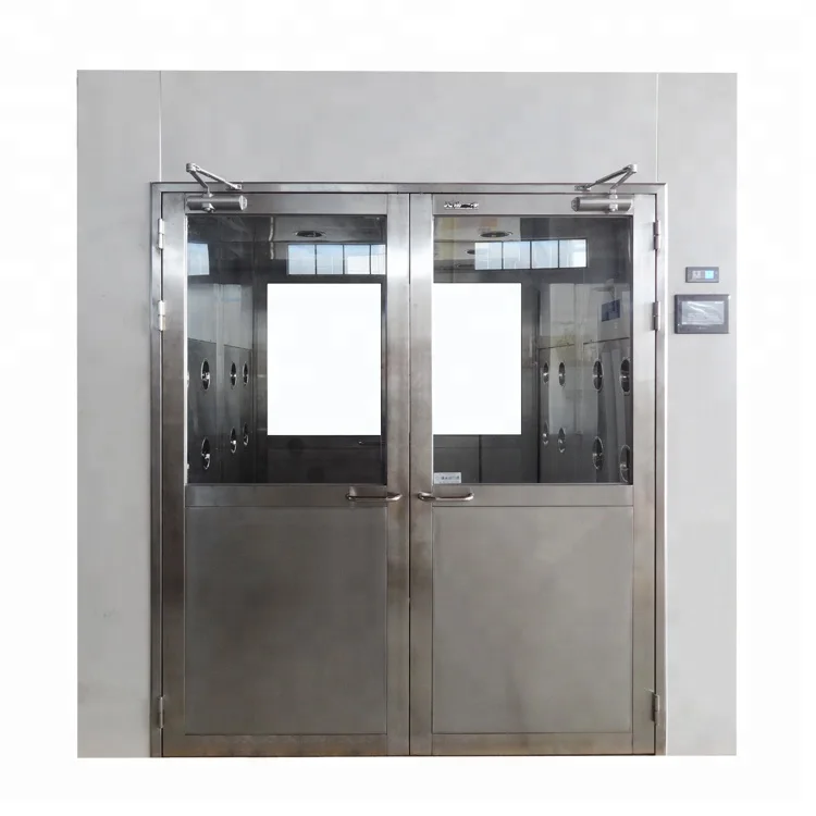 Manual door manually operation door cargo airshower clean room