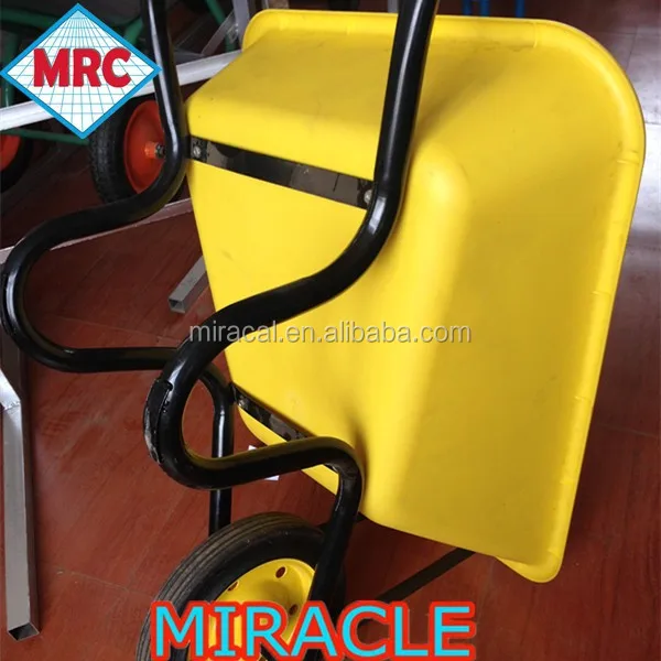 China heavy duty galvanized metal construction wheel barrow sizes and prices wb3800