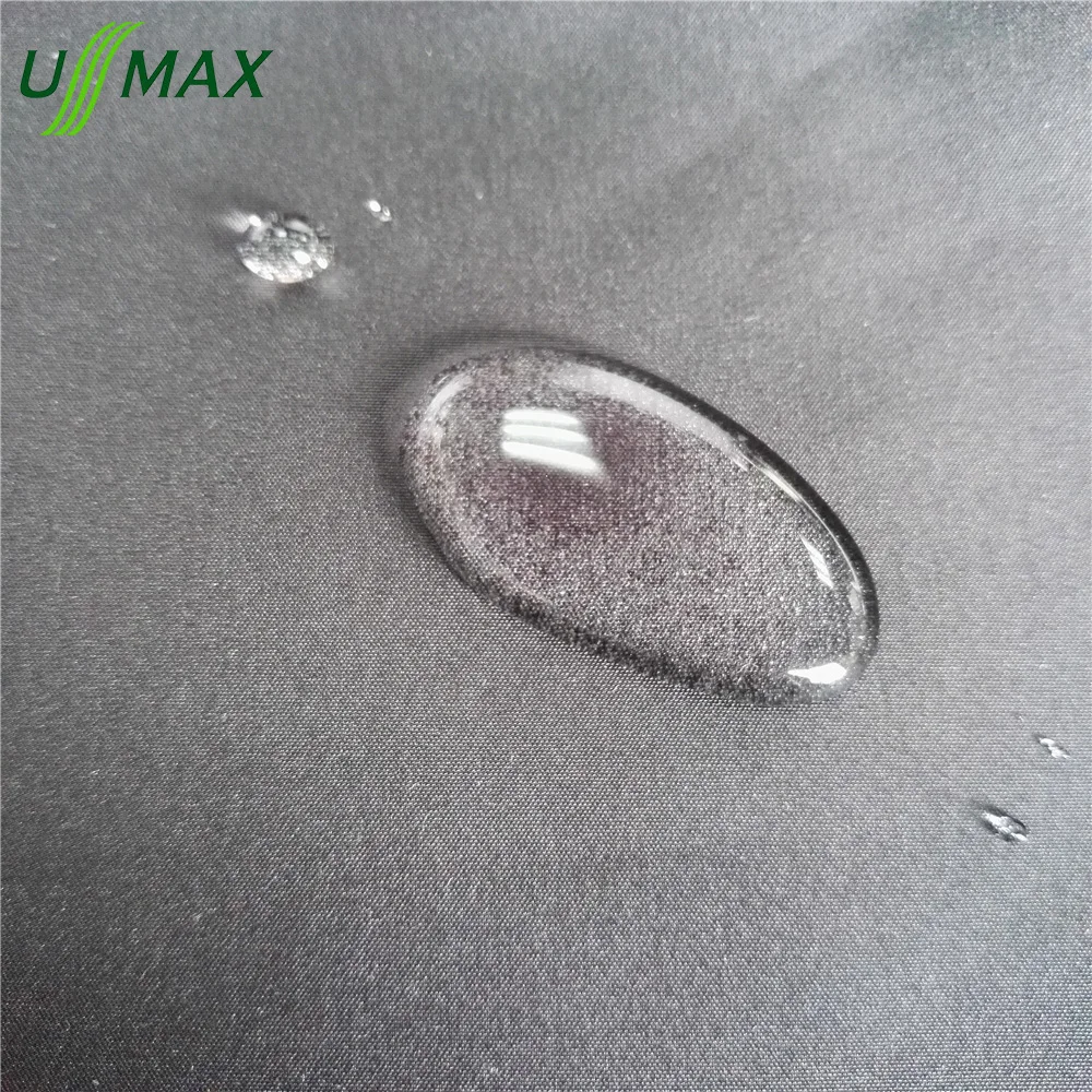 
50d*50d waterproof PU coated cotton feel imitated memory for jackets down wear fabric 