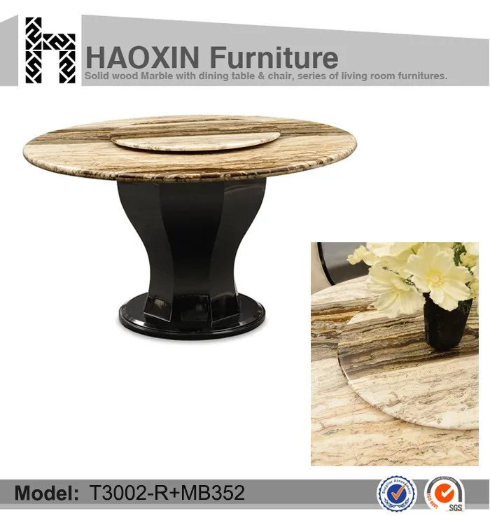 High Quality Marble Top Dining Set with 4 dining chairs for sale