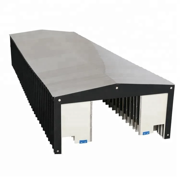 Armor dust shield bellow covers for glazed roofing tile forming machine