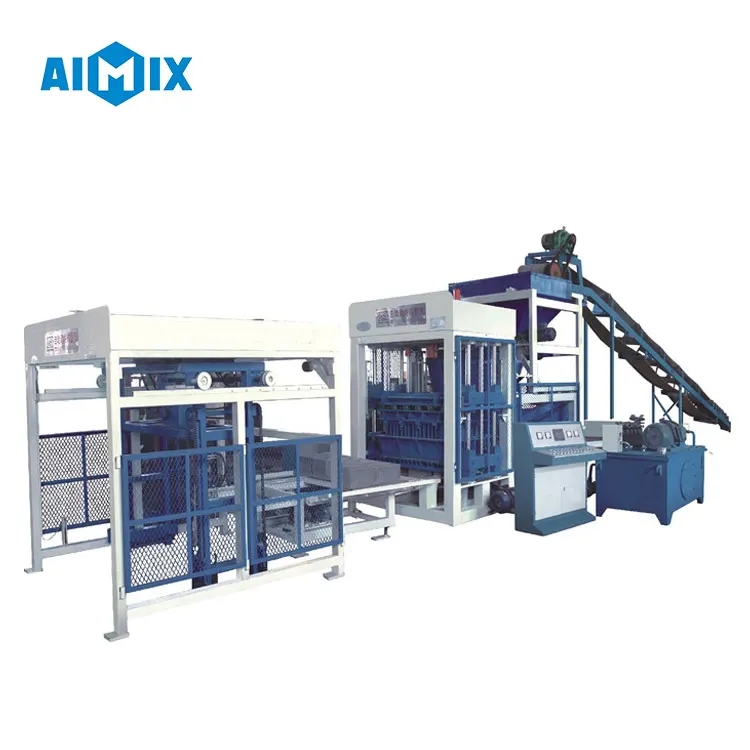 produce different sizes bricks concrete hollow block brick making machine