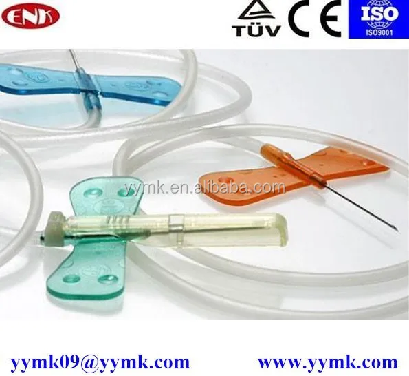 medical supplies wholesale butterfly needle 18g,CE approved