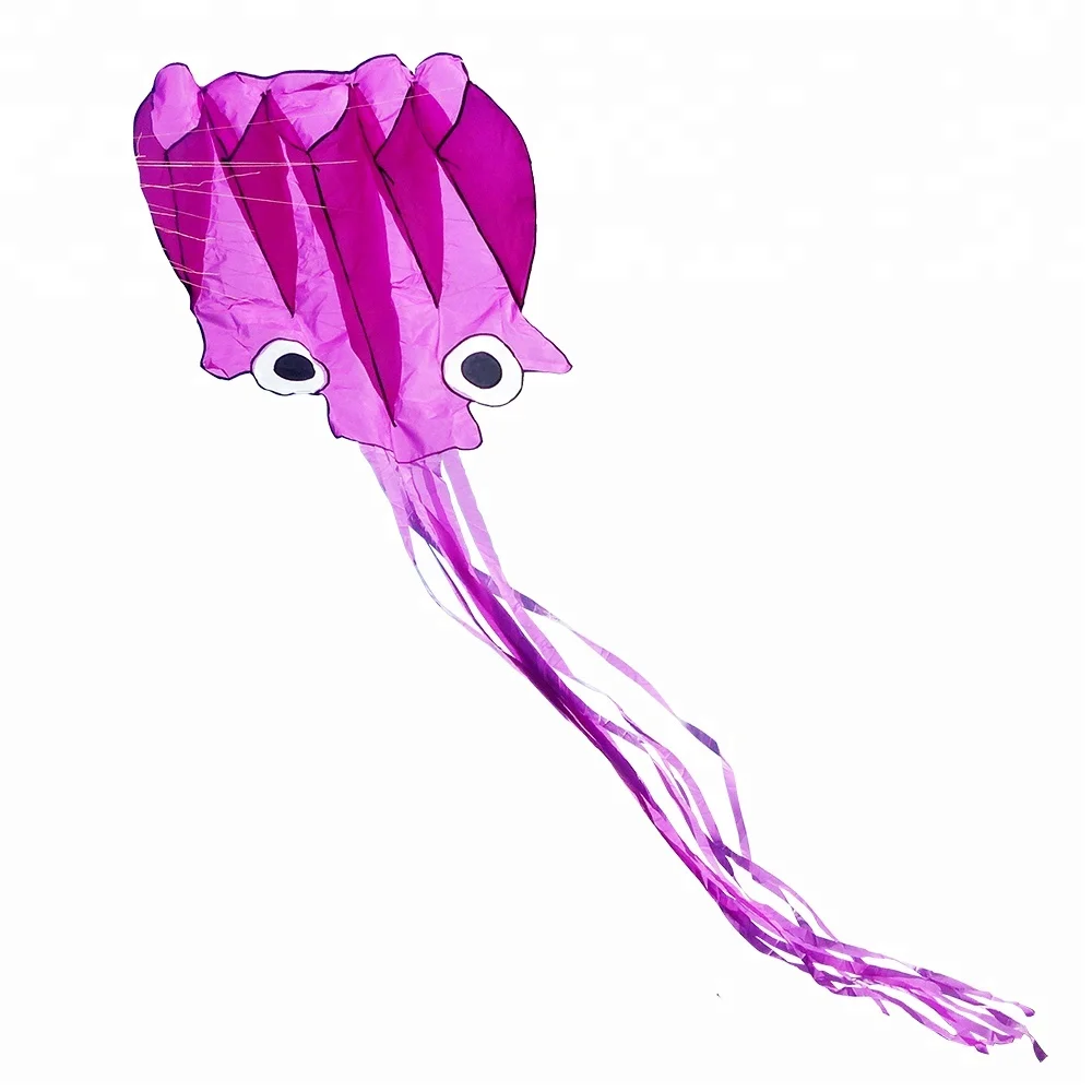 New Arrival Beautiful Large Easy Flyer Beach Kite Toy Large Octopus Kite For Kids And Adult