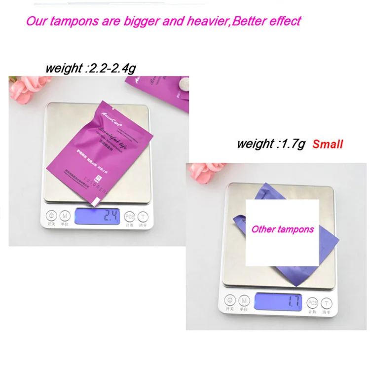 Aneercare Beautiful Life Tampon Vagina Pussy 100% Original Clean Point Tampons Womb Detox pearls