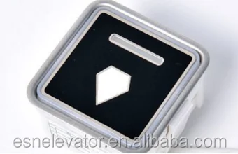 sign red elevator push button lock switch