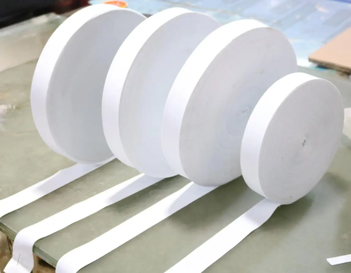 
Customized Sublimation Polyester White Printing blank Webbing Lanyard in rolls 