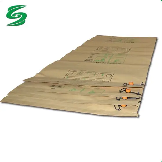 Extensible Recyleable Brown Paper Dunnage Air Bags Fill the Space