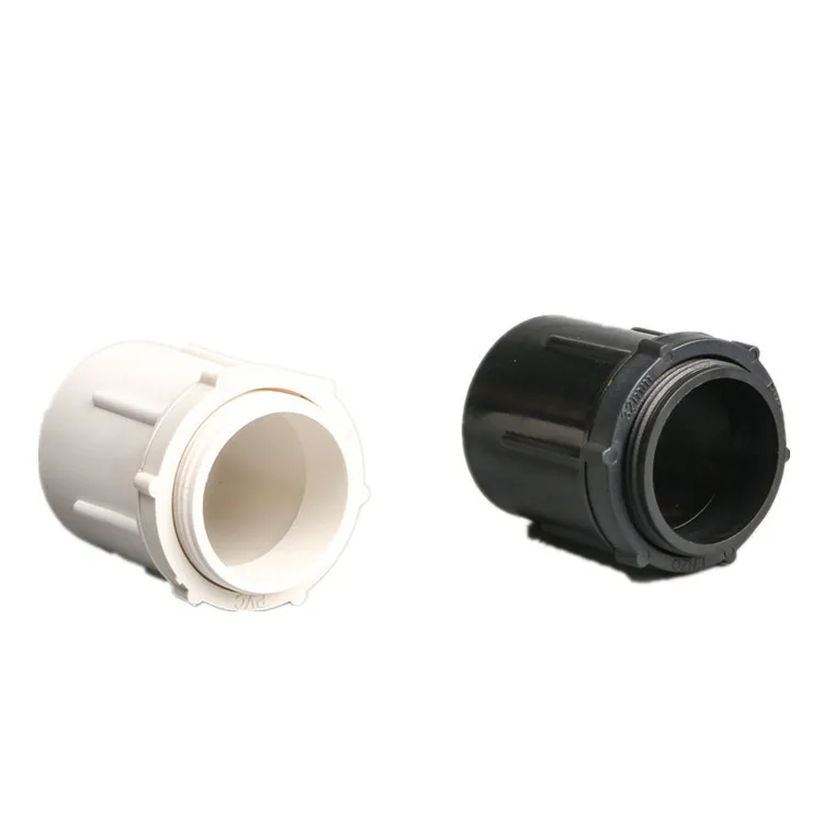 Electrical Conduit Fitting PVC Male Adaptor with Lock Ring