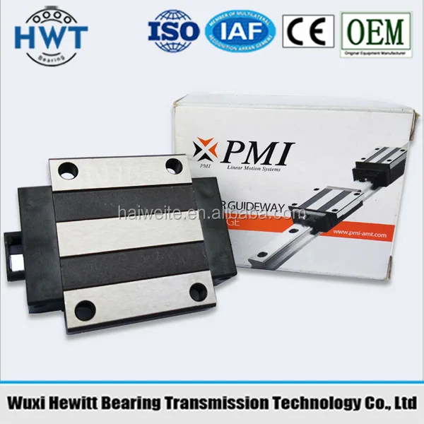 HGR linear guide PMI slide block MSA35A / MSA35LA for Woodworking machinery  HGR25  HG25