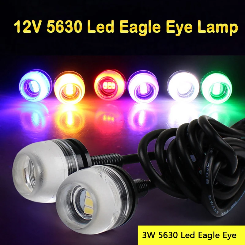Wholesale price 12V 3W eagle eyes auto lamps LED DRL eagle eye led tail lamp