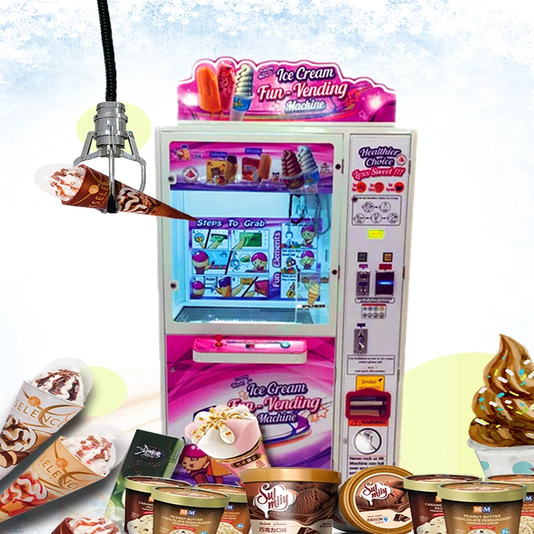 Ice cream vending machine truck ice cream cart shop freezer