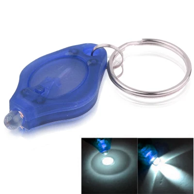 LED Mini Night keyhole Keychain light Cool Portable Gift flashlight Emergency lighting backup Key chain Child lamp