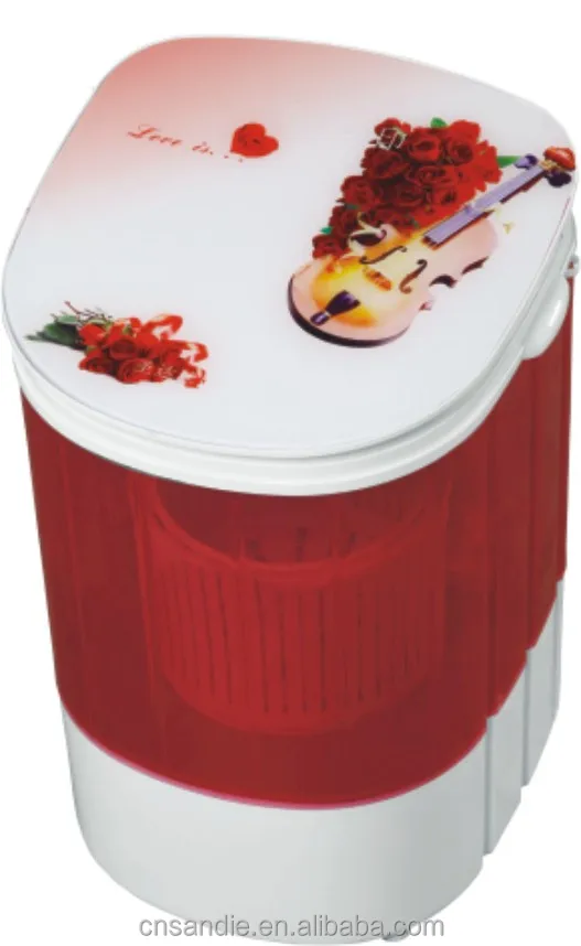 3.0kg single tub semi automatic mini portable washing machine