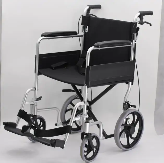 Economic transport wheel chair folding beach chair with wheel