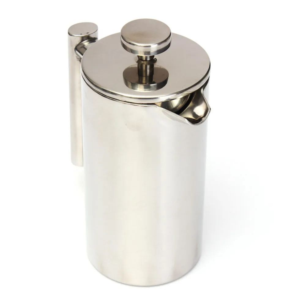 
800ml Succinct Unique stainless steel french press coffee maker 