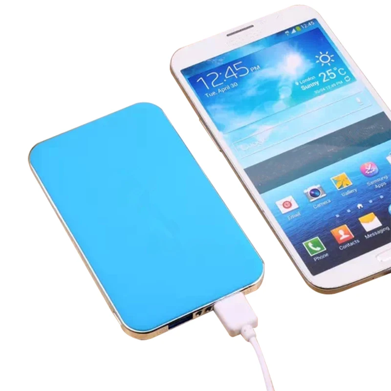 External 100000 mah power bank universal powerbank mobile power supply for all smart phone