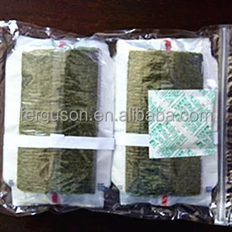 Grade A Japanese Nori (Laver) in Film for Onigiri Green Seaweed