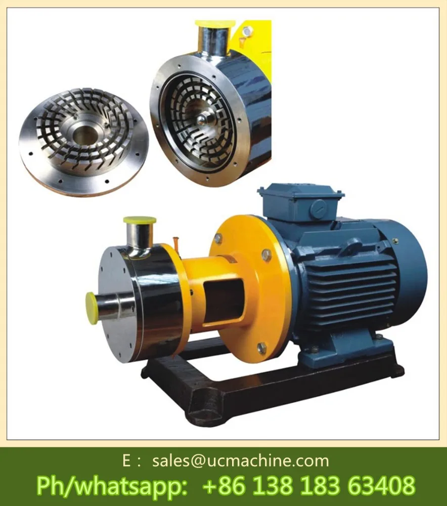 Factory sale homogenizer machine manufacturer of homogenizer pump high shear mixer