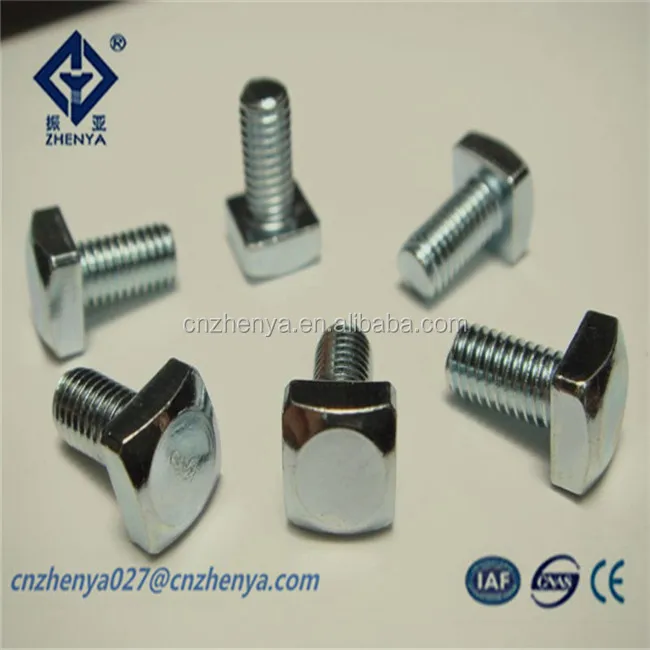 GB/T8-1988S QUARE HEAD BOLTS,stainless steel 316 t bolt