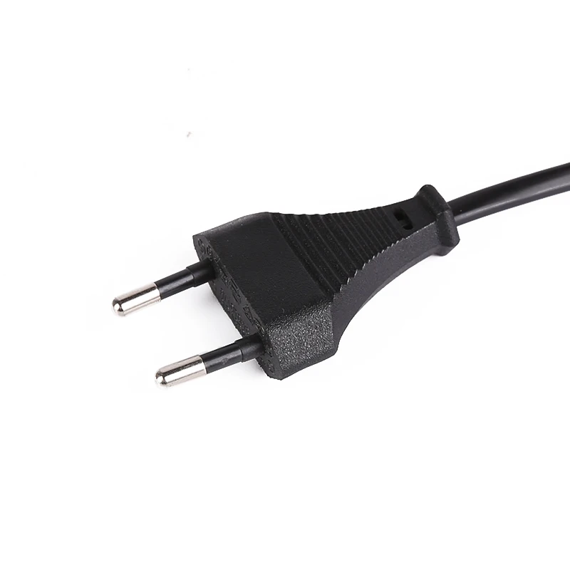 16A EU power cord with 2 pin plug ,220v power cord cable
