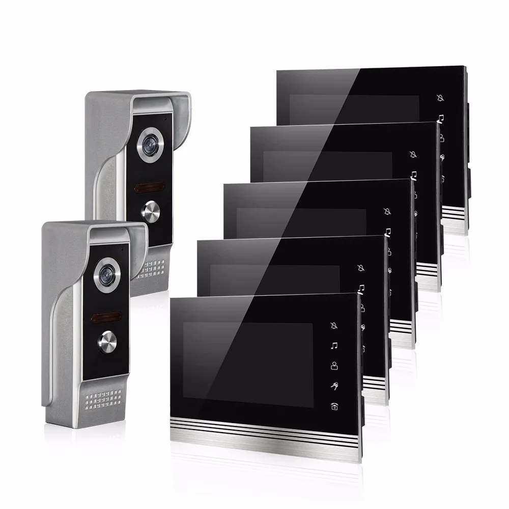 XSL-V70I-M4 video door phone wholesale price 7 inch high resolution and rainproof 700 CMOS camera for villa