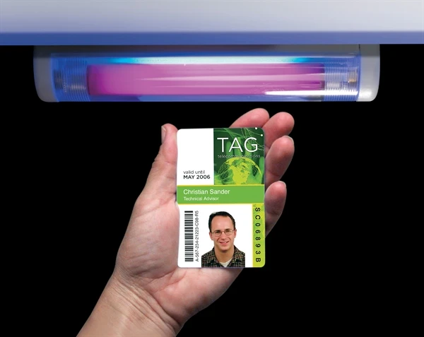 HIDFargo HDP5000 id card Printer Single-Sided Ethernet USB Cr80 30-50 mil