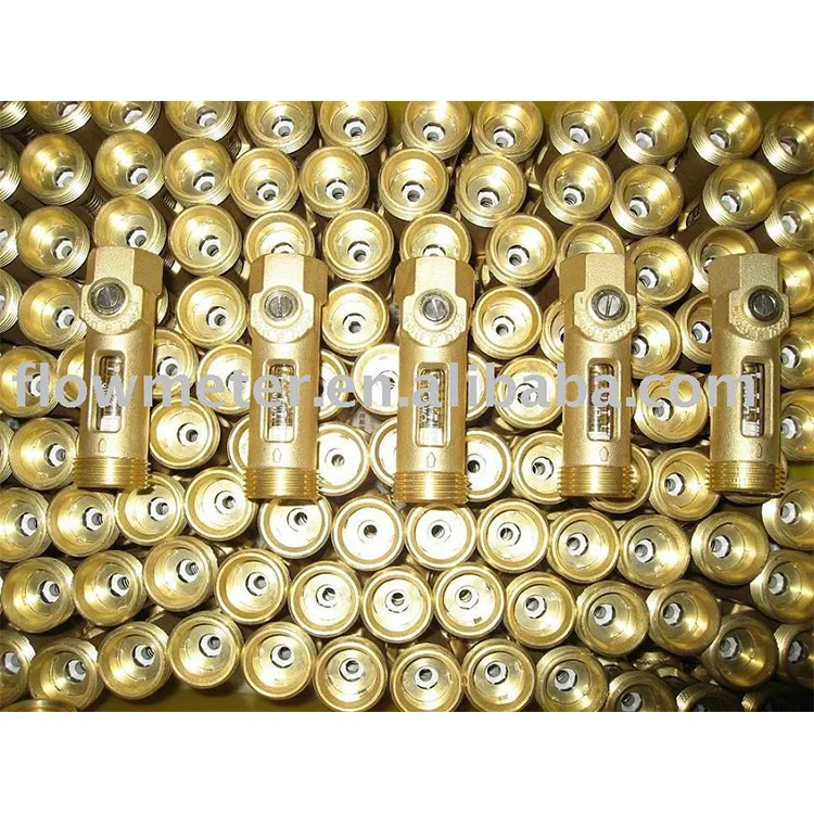 solar brass flow meter flowmeters