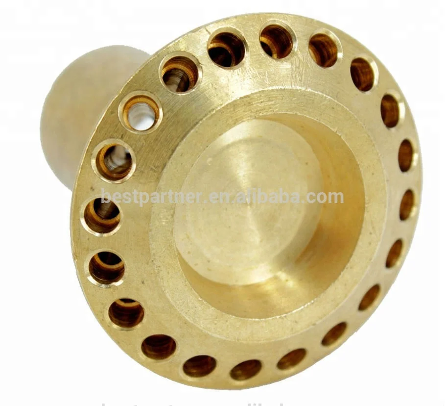 R134a Refrigerant Brass Distributor Brass Holes Liquid Distributor Gas Distributor