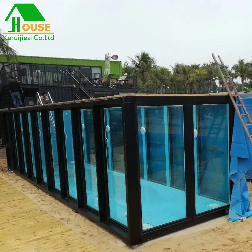 20ft  shipping container swimming pool