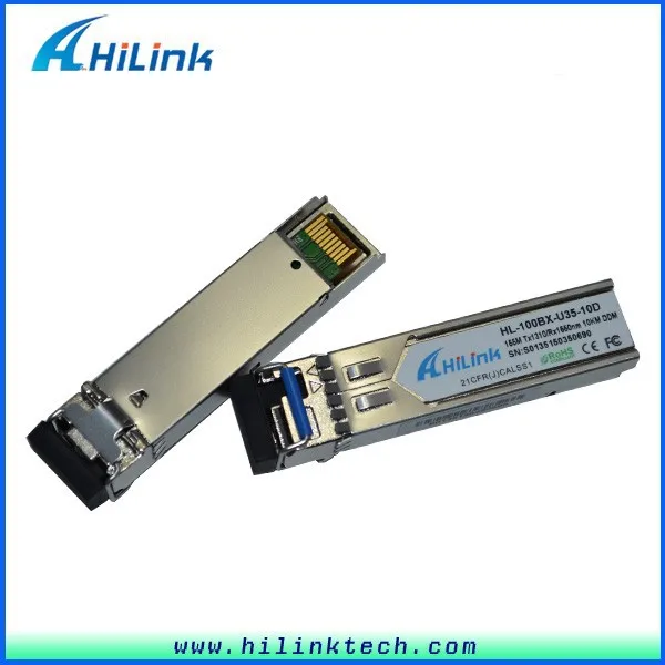 Высокое качество SFP биди WDM 155 м 10 км Tx1310nm Rx1550nm
