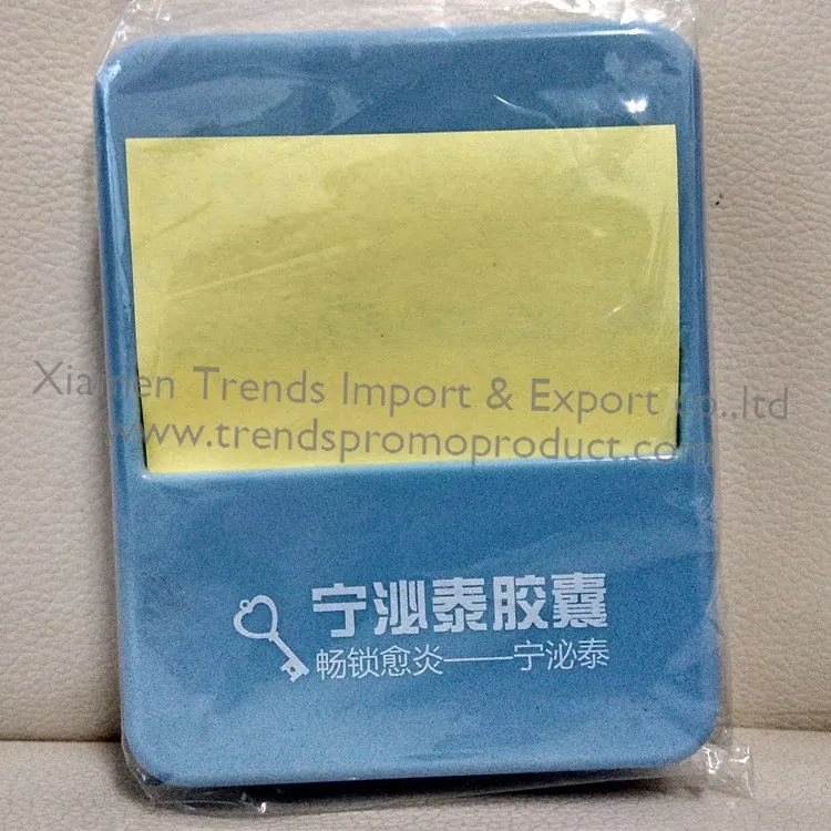  Marketing Dispenser Note pads for promotion with plastic case